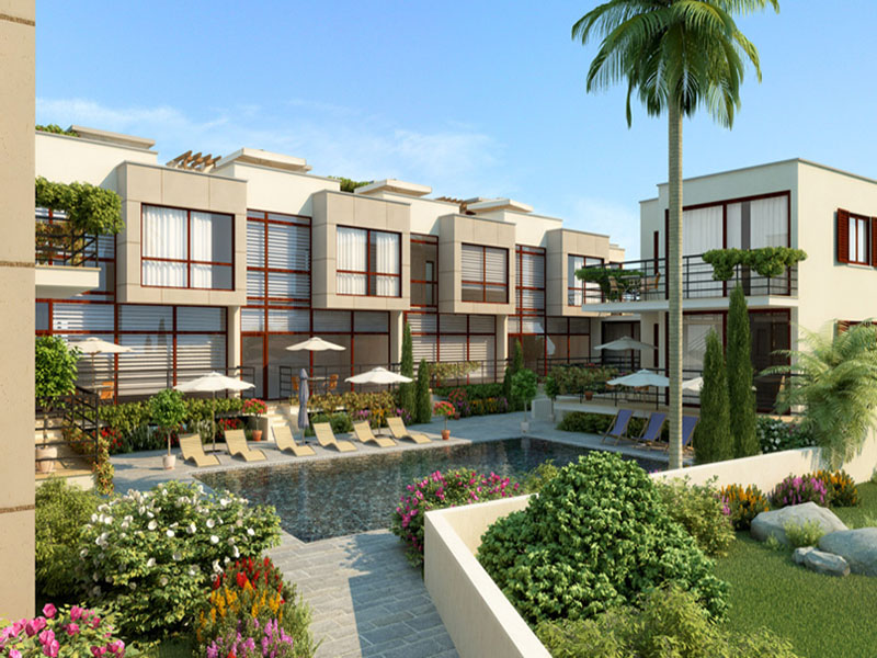 Emba part built apartment block